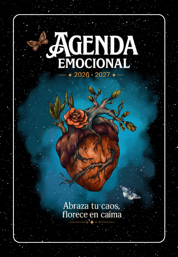Tapa de Agenda Emocional - Dark Fairies - A5
